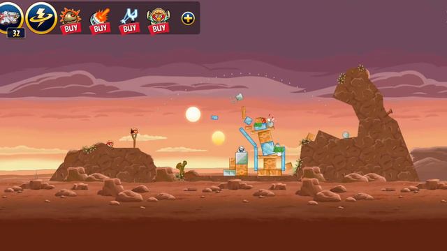 Angry Birds Star Wars Tatooine 10 уровень "Для души" смотреть онлайн