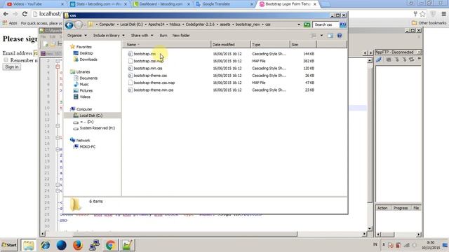 code igniter problem : bootstrap cannot loaded смотреть онлайн