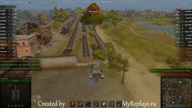WOT: Widepark - VK 3601 (H) - 5 frags смотреть онлайн