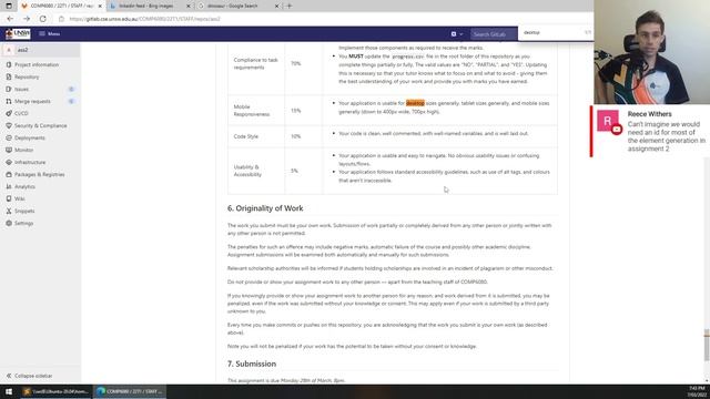COMP6080 22T1 - Assignment 2 смотреть онлайн