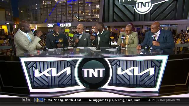 Draymond Green Joins The Inside Guys After Warriors Win Game 1 | NBA on TNT смотреть онлайн