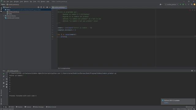 PYTHON - Exercices corrigés #1 (Débutant) смотреть онлайн