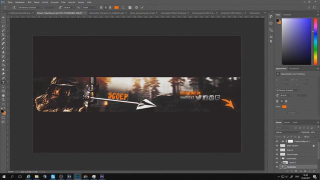 FREE BATTLEFIELD BANNER TEMPLATE | Scorpzdesigns смотреть онлайн