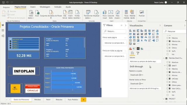 Power BI - Apresentação - Oracle Primavera, Excel e Access смотреть онлайн
