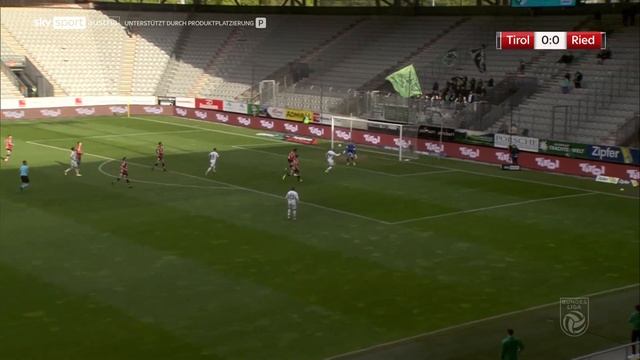WSG Tirol 2-0 SV Ried - Austrian Bundesliga Highlights смотреть онлайн