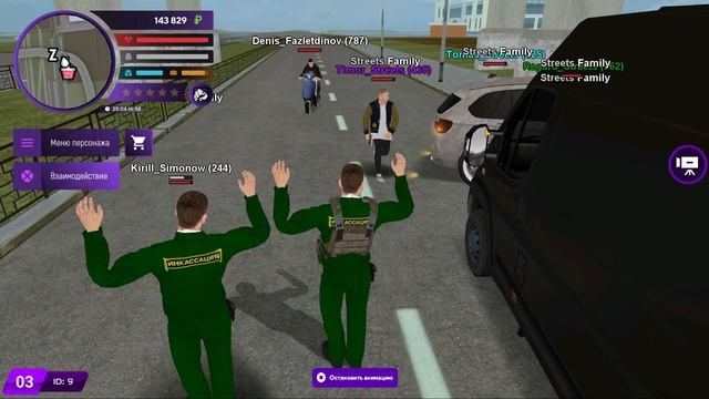 1 ЧАС РАБОТАЮ ИНКАССАТОРОМ на Матрешка РП (crmp Mobile)