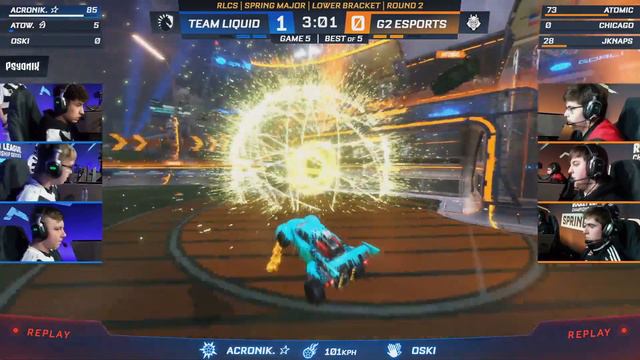 Team Liquid REVERSE SWEEP G2!?!? | RLCS Spring Major смотреть онлайн