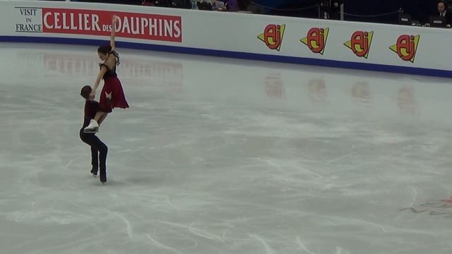 Сара Уртадо и Кирилл Халявин. Чемпионат Европы по фигурному катанию на коньках. Произвольный танец смотреть онлайн