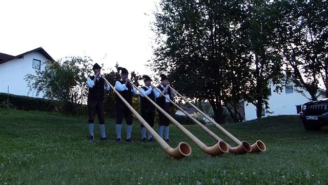 Allgäu Alphorn quartet смотреть онлайн