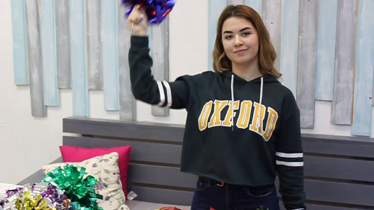 Помпоны для черлидинга (чирлидинга) ЧЕРРИ-СПОРТ