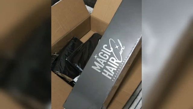 Распаковка из Magic Hair . Посылка: плойка 25 диаметра , термочехол и коврик для инструментов