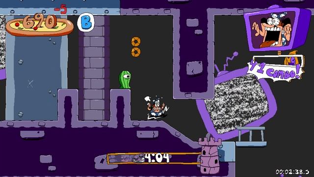 Pizza Tower: The Crumbling Tower Of Pizza P Rank смотреть онлайн