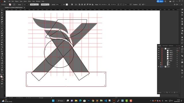 Letter X Logo Design Tutorial | Adobe illustrator logo Xalqparvar Design Tutorial смотреть онлайн