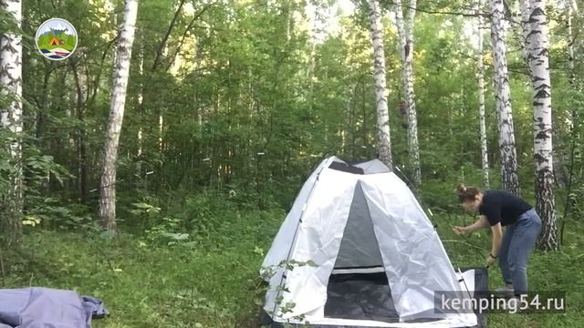 Как установить палатку LY 8910 (6 мест) - инструкция по сборке смотреть онлайн