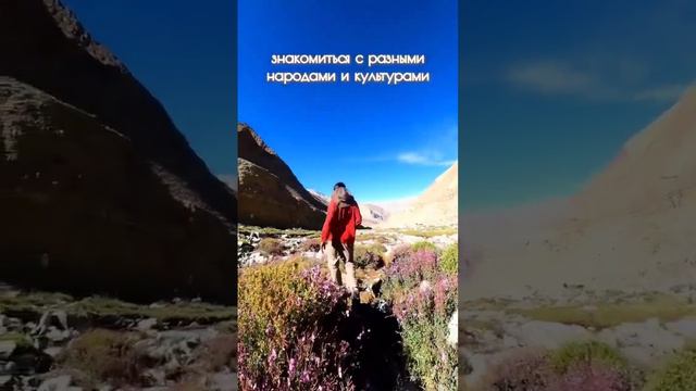 Почему важно путешествовать? #путешествия #индия #гималаи смотреть онлайн