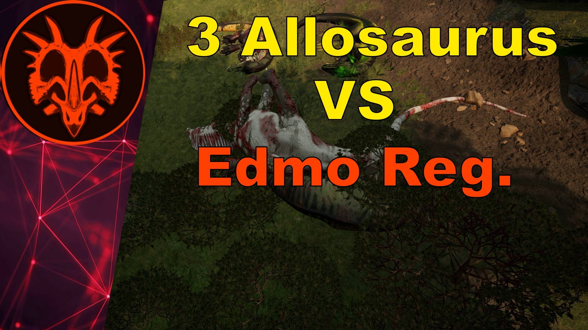 Аллозавра Vs Эдмонтозавр Регалисс