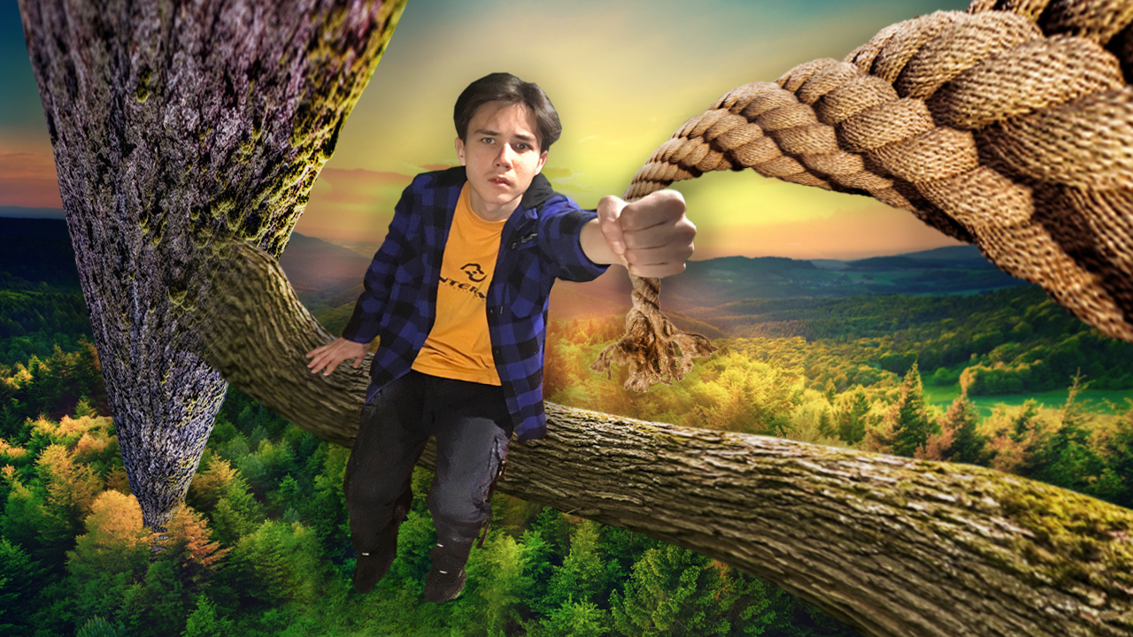 ТАРЗАНКА часть 4 | Прыгали с ТАРЗАНКОЙ с ветки ДЕРЕВА