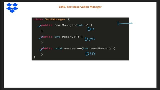 Seat Reservation Manager | LeetCode 1845 | Design | DropBox | TreeSet | MinHeap смотреть онлайн