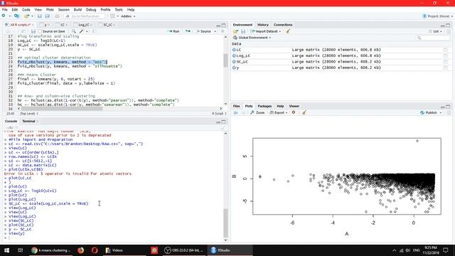 K Means Clustering and Sub-cluster Determination in Heatmap Part 2/3 смотреть онлайн
