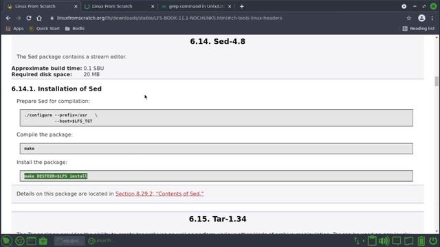 Cross Compiling Temporary Tools - Part 2 : Linux From Scratch 11.1 – Ep 12 смотреть онлайн
