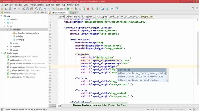 Kotlin for Android Developers #11 CardView Layout смотреть онлайн