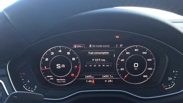 2017 Audi A4: Shifter Overview