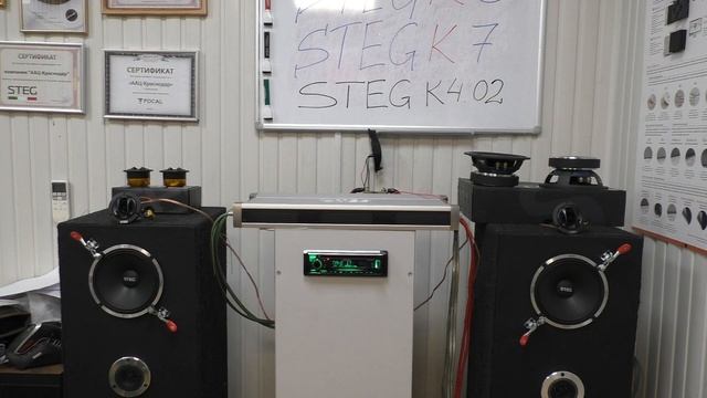 STEG K7 и NT25 тест||STEG F7 обзор. Качественный звук 24bit/96kHz. смотреть онлайн