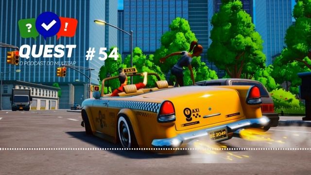 Quest #54 - Análise: Taxi Chaos смотреть онлайн