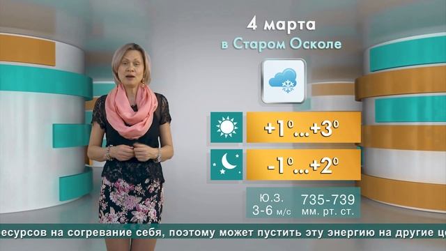 Погода в Старом Осколе на 4 марта смотреть онлайн