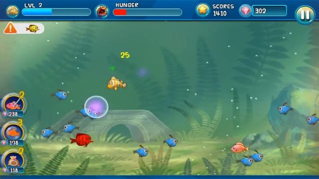 Fish Eating Fish Android Gameplay (HD) смотреть онлайн