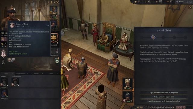 Crusader Kings 3: Royal Court - No Thrones About It смотреть онлайн