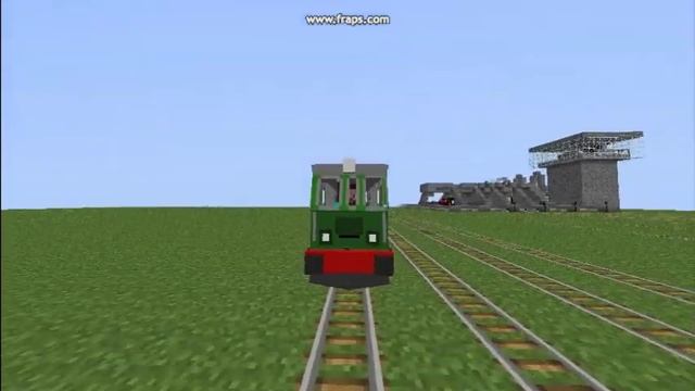 Minecraft Trains/ Майнкрафт поезда смотреть онлайн