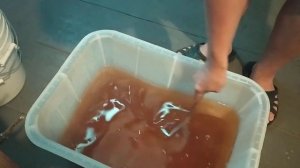 Подкормка пчел на зиму. Сироп с полынью в пакетах.