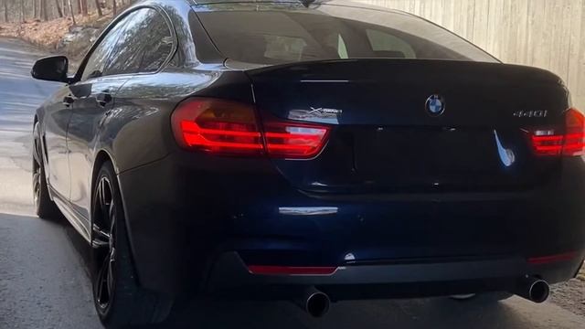 BMW 440I WITH  M PERFORMANCE EXHAUST BEST SOUND