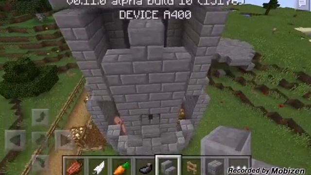 Как построить красивую крепость в Minecraft PE смотреть онлайн