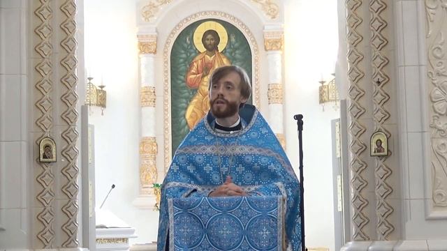 Проповедь отца Александра. 28 августа 2022 года. смотреть онлайн