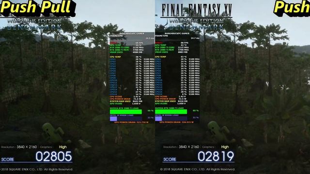 Ultimate Hybrid GPU Cooling NZXT Kraken X72 Push Vs Push Pull | RTX 2080 Ti | i9 9900K 5.1GHz смотреть онлайн