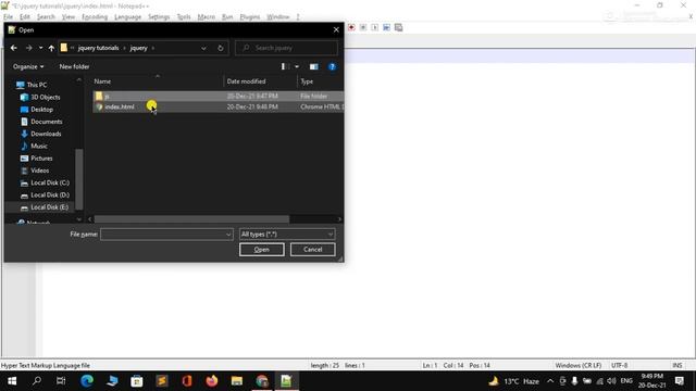 jQuery Download In 2022 For Beginners Step By Step In Hindi | jQuery Ultimate Course 2022 смотреть онлайн