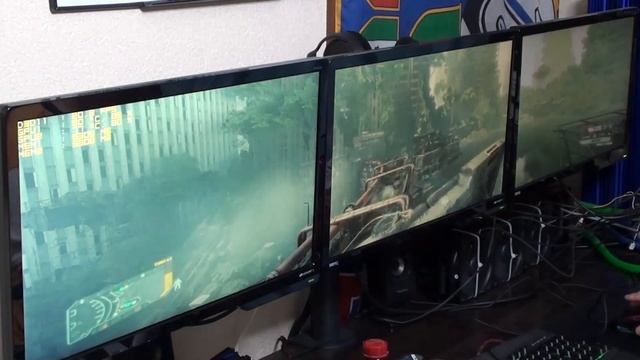 CRYSIS 3 VERY HIGH MSAA 8x - Nvidia Surround 5760x1080 GTX Titan SLI смотреть онлайн
