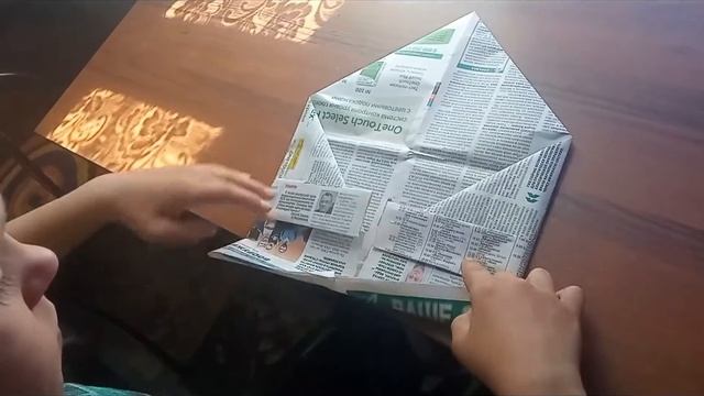 Шапочки из газеты и бумаги своими руками. Оригами. Жизнь в селе. смотреть онлайн