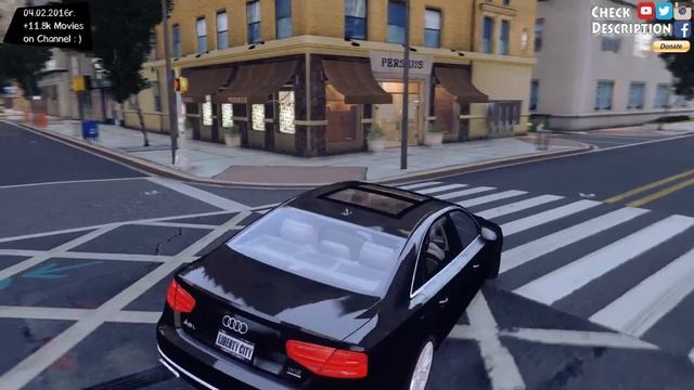 GTA IV - 2013 Audi A8L W12 v1.1 EnRoMovies _REVIEW смотреть онлайн