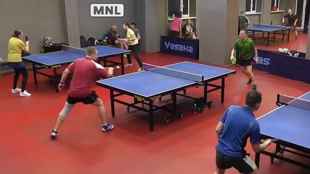 1/2 Цигарев С. - Минин И. ДШ Любительский турнир по настольному теннису 05.01 TTCLUB, СПб смотреть онлайн