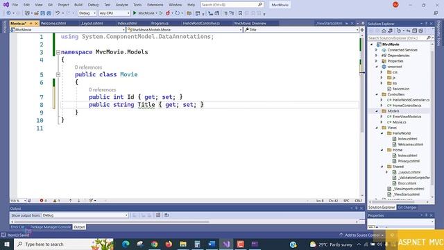 Free MVC Tutorial | Add a model in ASP.Net | ASP.NET MVC CORE | Best Asp .Net Online Course смотреть онлайн