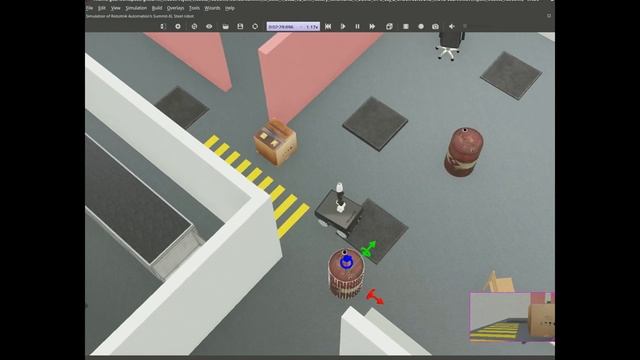 ELIF LAB - JinZone managing moving obstacles (demo) смотреть онлайн