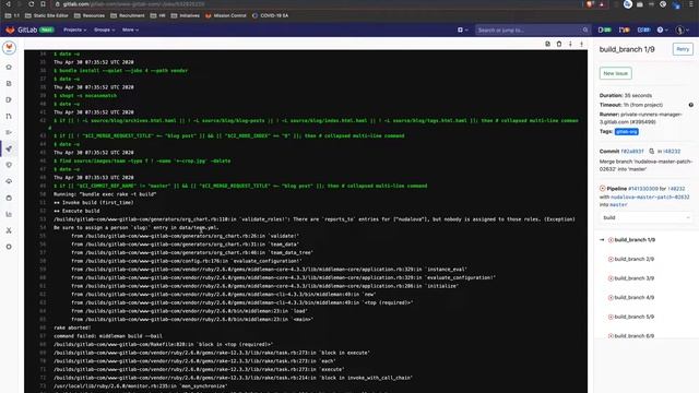 Debugging a failed pipeline on the Handbook смотреть онлайн