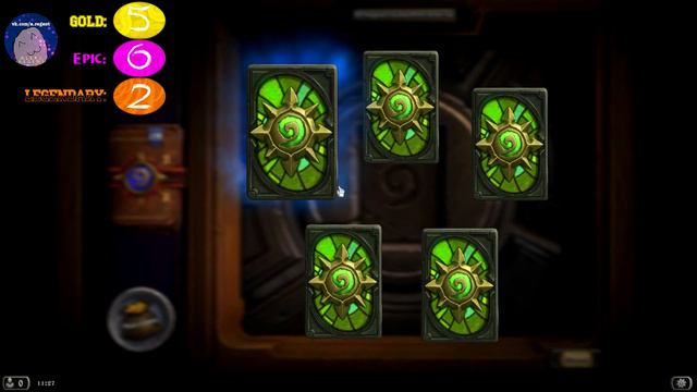 Открываем 50 бустеров за золото на Америке! Opening 50 boosters in Hearthstone! смотреть онлайн