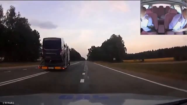 ДПС погоня за Автовозом-DPS pursuit of car transporters смотреть онлайн