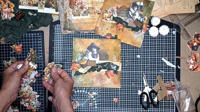 Vintage Cards From The Gold Autumn Collection From @innabrigantina6687Inna Brigantina