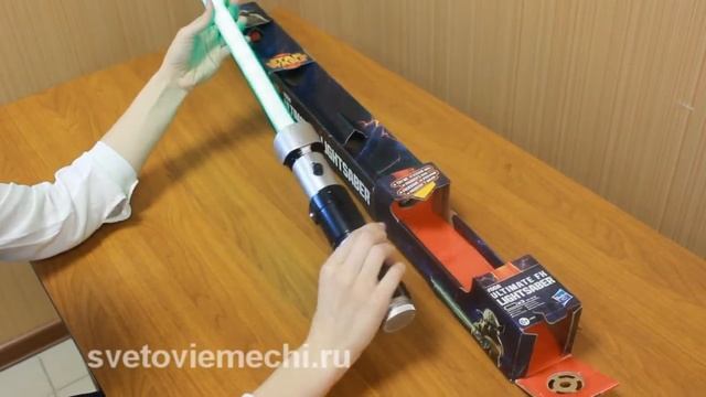 Световой меч мастера Йоды. Ultimate FX. смотреть онлайн